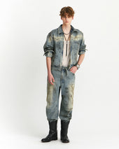 Western Trucker Jacket Dust