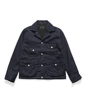 TRAPPER JACKET / INDIGO DENIM