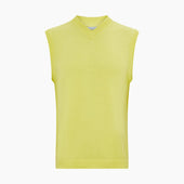 Bright Fine Merino V Neck Vest