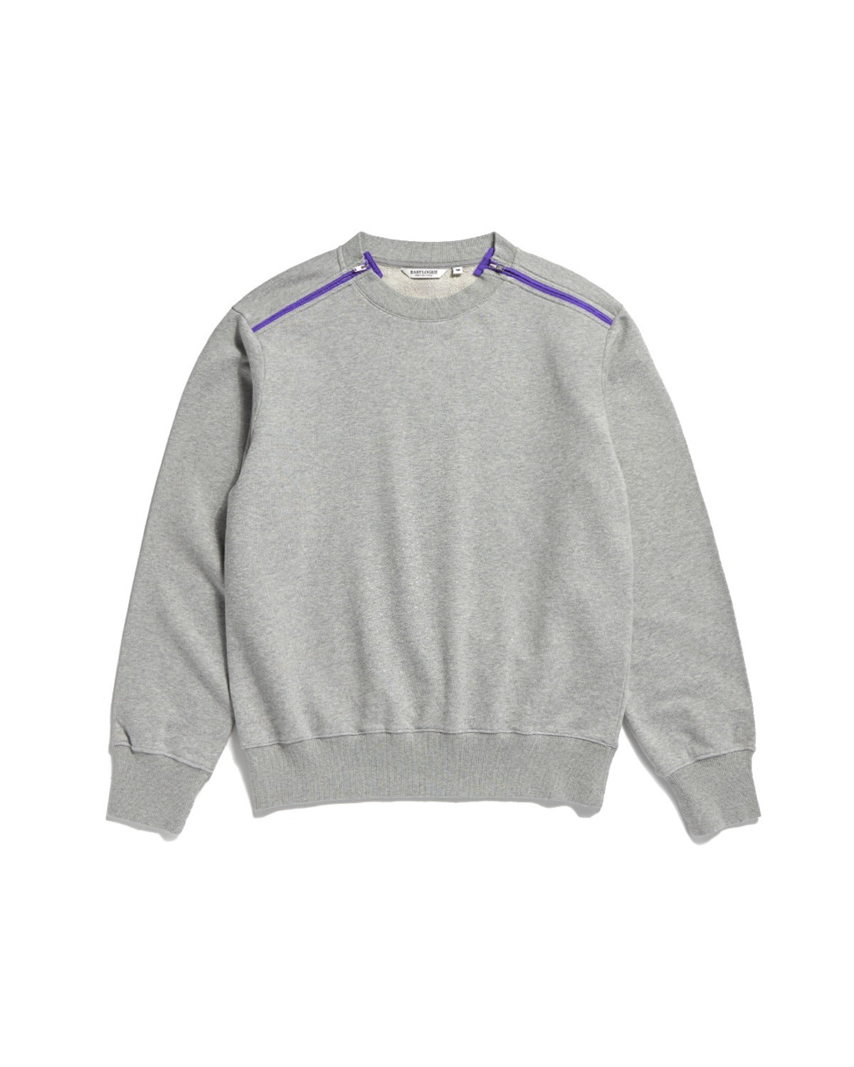 Army Double Zip Sweatshirt Melange