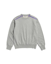 ARMY DOUBLE ZIP SWEATSHIRT / MELANGE GREY