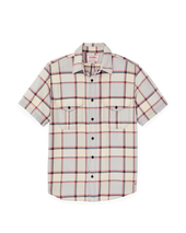 Short Sleeve Lightweight Alaskan Guide Shirt - Light Blue / Tan Plaid