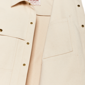 Dry Tin Cloth Forester Jac-shirt - Natural Seed