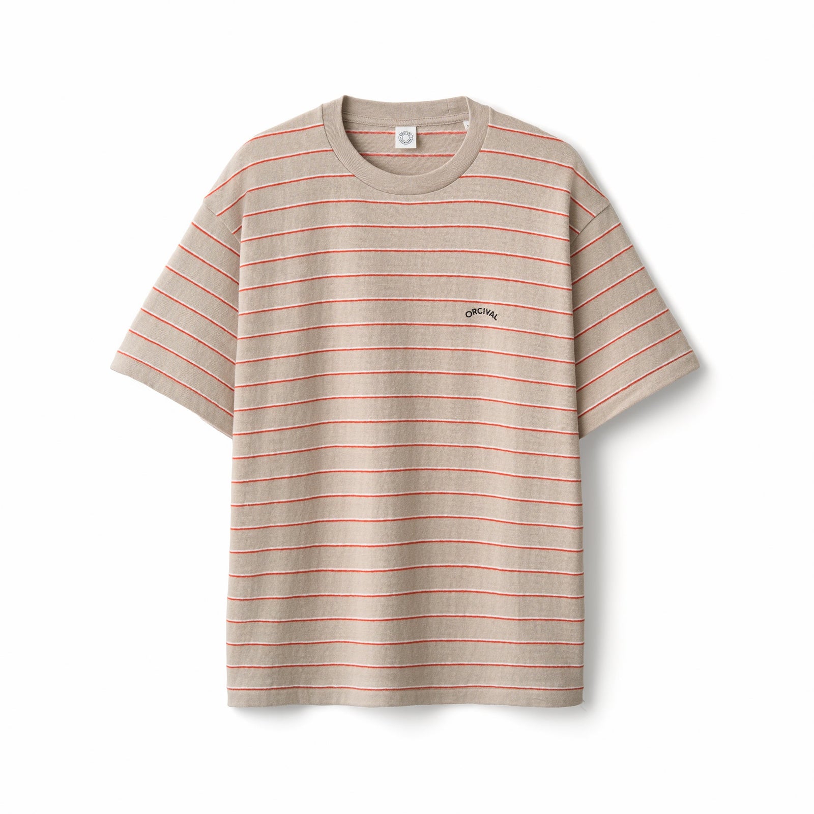 Men's Uneven Jersey Embroidery Short Sleeve T-shirt