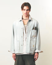 Railman Work Jacket Bleached