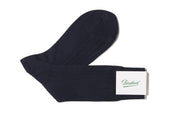 CHAUSSETTES FIL ECOSSE/MARINE