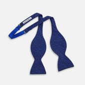 Electric Motif Silk Bow Tie