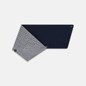 Herringbone Silk And Linen Neck Warmer