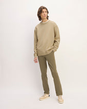 The Classic Sweater in Everyday Cotton | Trench Coat Khaki