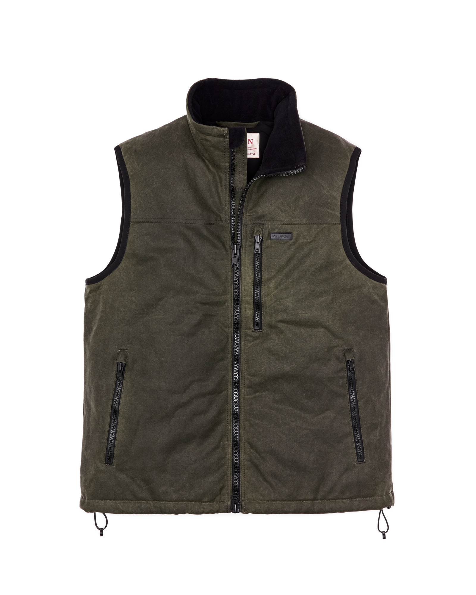 Tin Cloth Primaloft Vest - Otter Green
