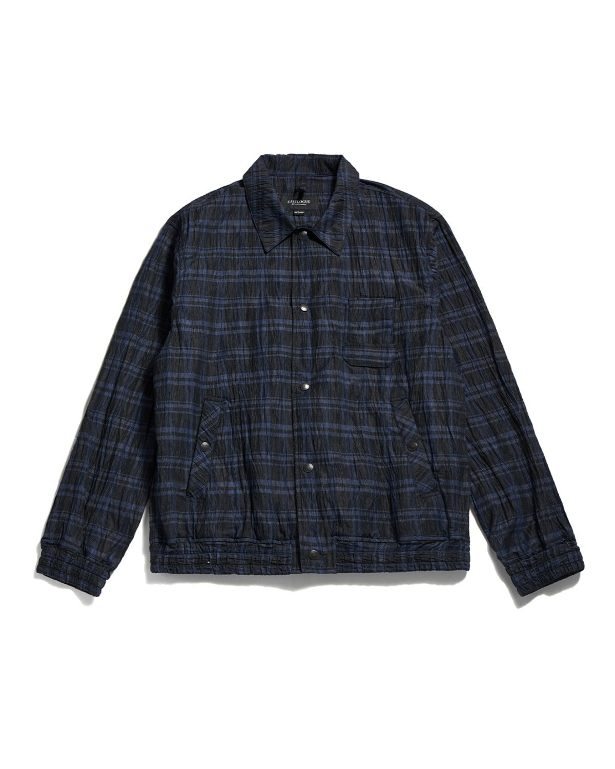 French Coach Jacket Blue Check