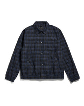 FRENCH COACH JACKET / BLACK BLUE CHECK