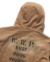 Vintage Woody Mechanic Jacket Vintage Beige