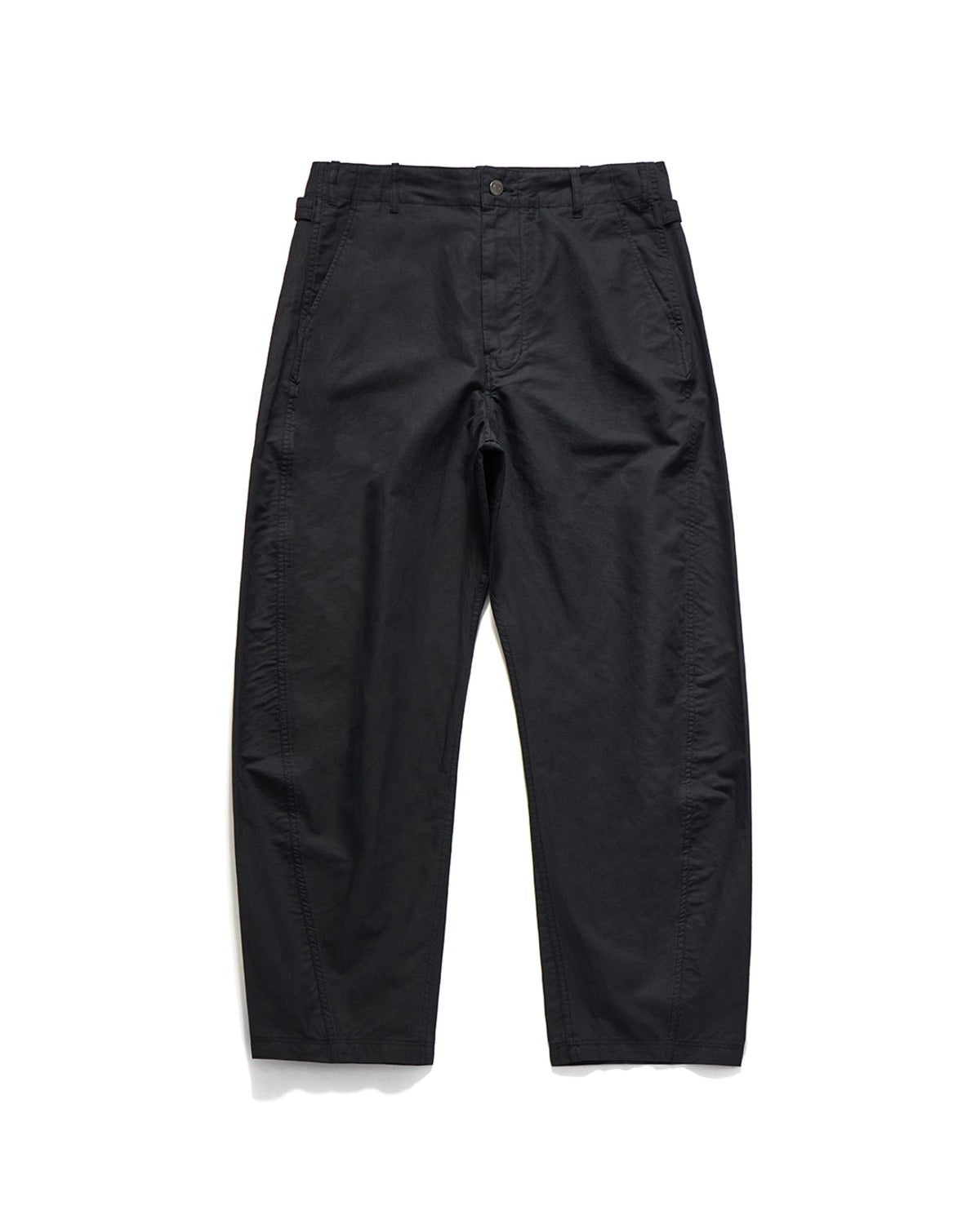 Cinch Back Curved Pants Linen