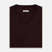 Fine Merino V Neck Jumper