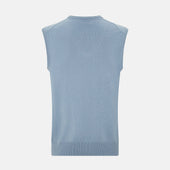 Frost Cashmere V Neck Vest