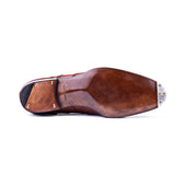 Long Wing Full Brogued Five Eyelet Derby