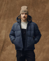 Waxed Down Jacket