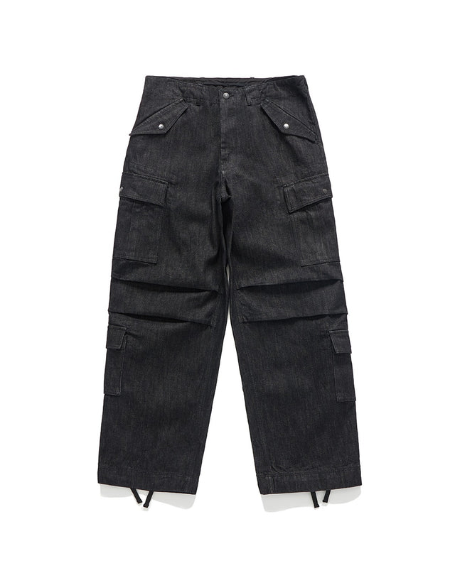 8P BATTLEFIELD PANTS / BLACK DENIM