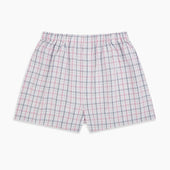 Pink Multi Graph Check Godfrey Boxer Shorts