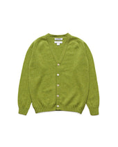 SADDLE SHOULDER V NECK CARDIGAN / CALYPSO