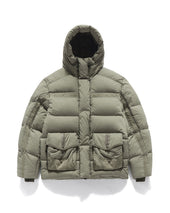 ALPINE TECH HOODED DOWN PARKA / SAND BEIGE
