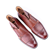 Double Buckle Monk Boots Old Bailey