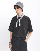 Multi Fabric Loose Fit T Shirt