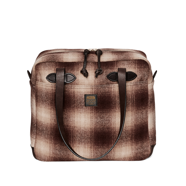 Mackinaw Wool Zipper Tote Bag