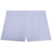 Cale On Ciel Et Blanc Rayures Bengale Coton Oxford