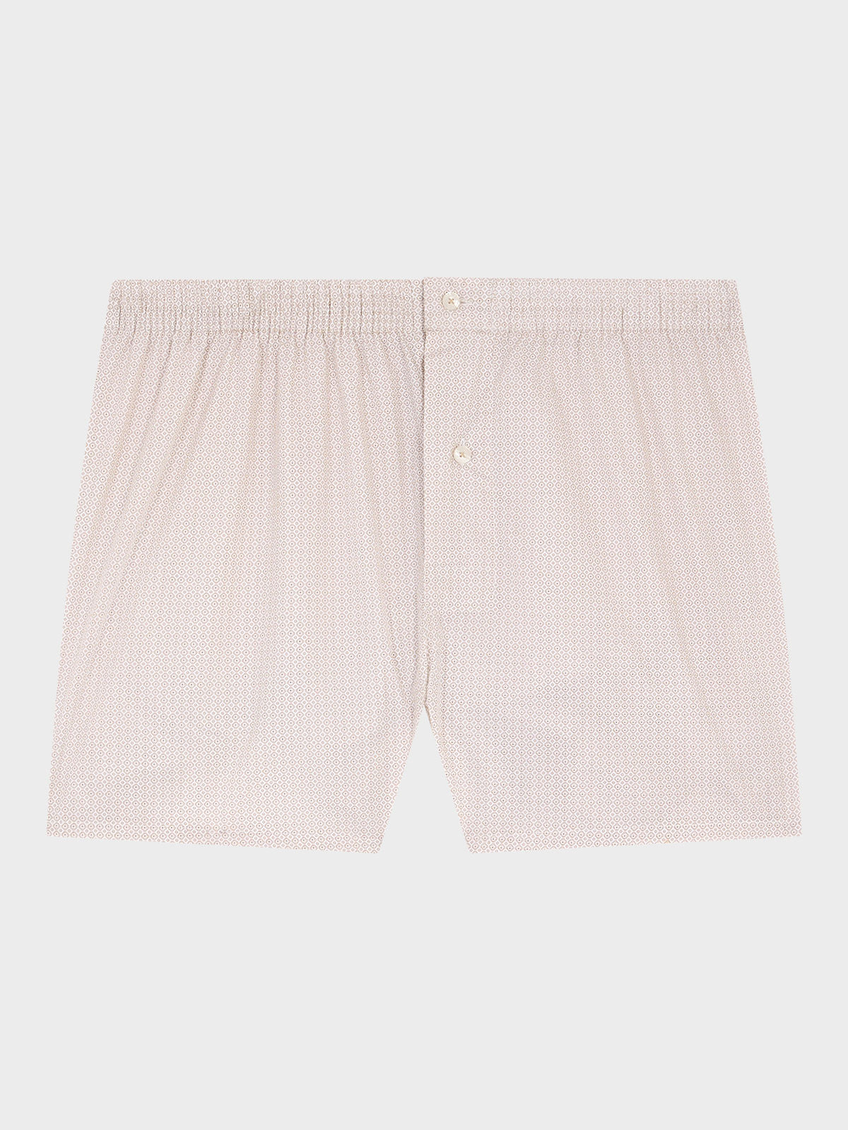 Cale On En Coton Motif Beige