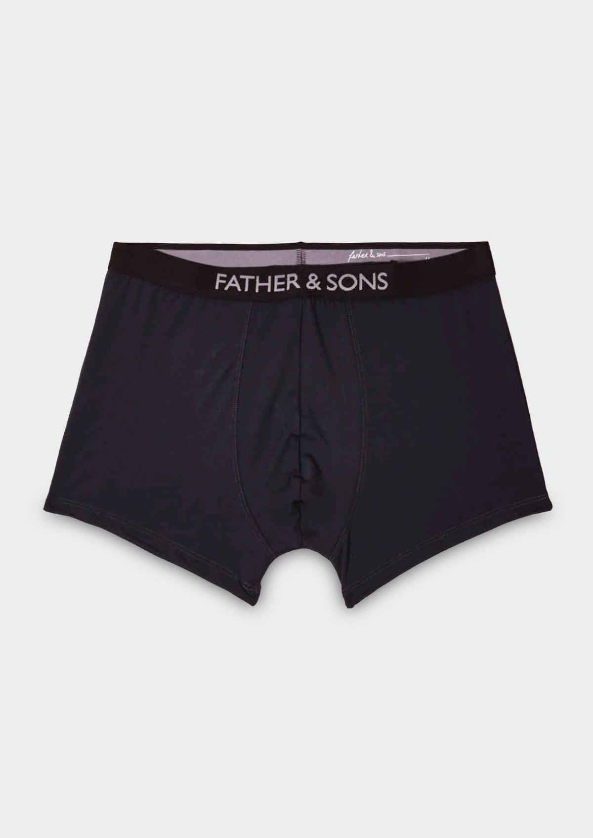 Boxer En Microfibre Uni Gris