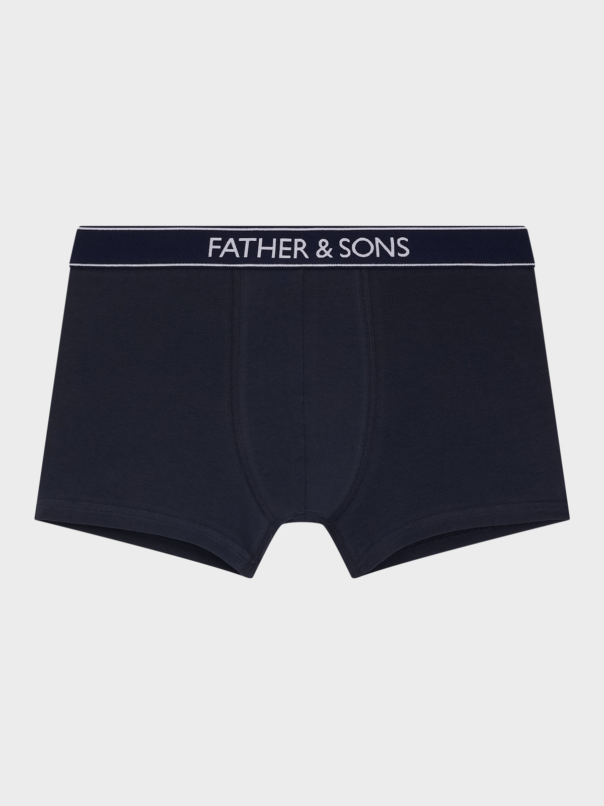 Boxer En Microfibre Uni Marine