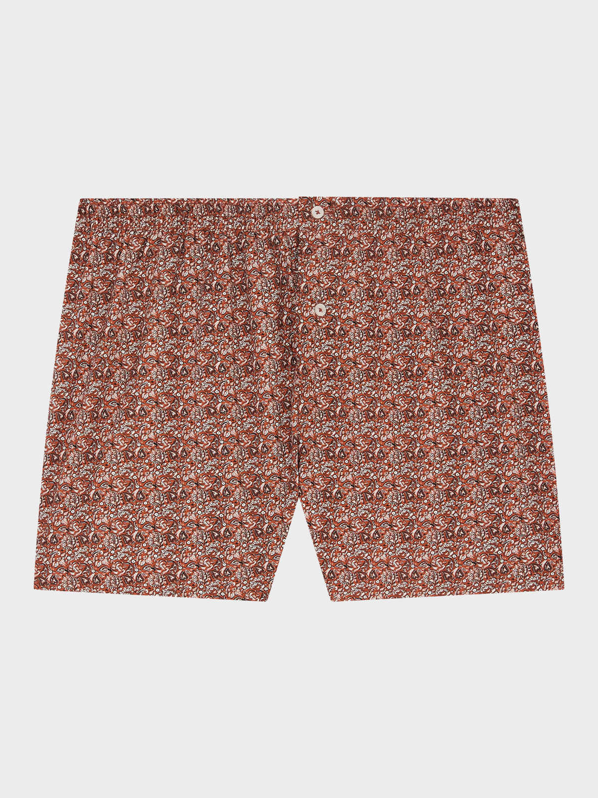 Cale On En Coton Rouge Motif