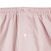 Caleçon rose - Coton Oxford