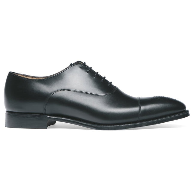 Cambridge Oxford in Black Calf Leather