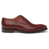Cambridge Oxford in Dark Leaf Calf Leather