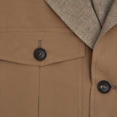 Reversible Linen Varzi Jacket