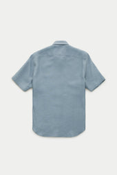 Ciro Linen Shirt Steel Blue