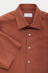 Ciro Hemp Shirt Rust