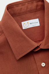 Ciro Hemp Shirt Rust