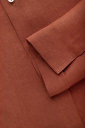 Ciro Hemp Shirt Rust