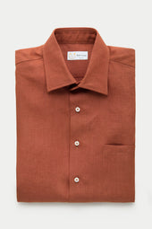 Ciro Hemp Shirt Rust
