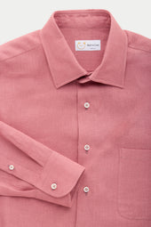 After-Dinner Linen Shirt Cassis