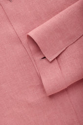 After-Dinner Linen Shirt Cassis