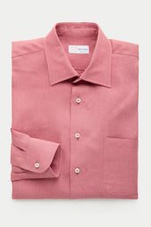 After-Dinner Linen Shirt Cassis