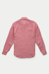 After-Dinner Linen Shirt Cassis