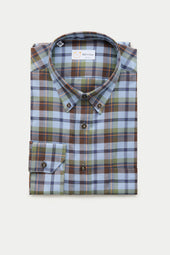 Regular Long Sleeve Button Down Cotton Shirt Junior