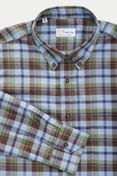 Regular Long Sleeve Button Down Cotton Shirt Junior