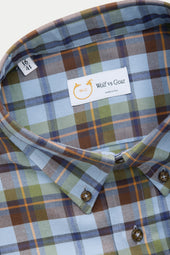 Regular Long Sleeve Button Down Cotton Shirt Junior